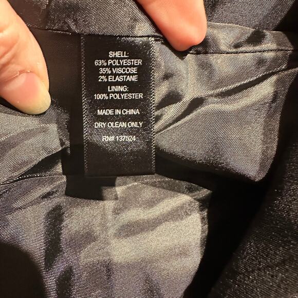 NWOT Express Black Blazer Size 6 Professional Office Layering Capsule Wardrobe - Picture 6 of 7